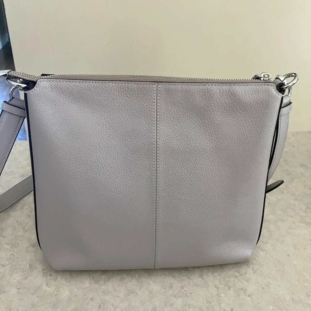 Coach Mae File Grey Birch Crossbody Bag - Picture 2 of 6